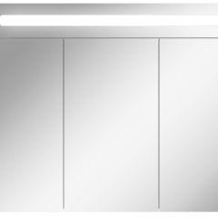 Шкаф-зеркало Аврора 85 с подсветкой LED Домино (DV8010HZ) в Добрянке - dobryanka.mebel24.online | фото 4