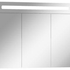 Шкаф-зеркало Аврора 85 с подсветкой LED Домино (DV8010HZ) в Добрянке - dobryanka.mebel24.online | фото
