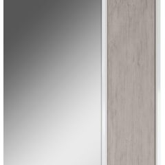 Шкаф-зеркало Uno 60 Дуб серый левый/правый Домино (DU1503HZ) в Добрянке - dobryanka.mebel24.online | фото 5