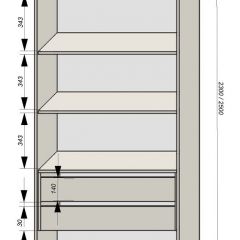 Спальня Серый камень 6 (серии «ГЕСТИЯ») в Добрянке - dobryanka.mebel24.online | фото 5