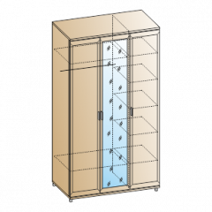 Спальня Мелисса композиция 3 (Акация Молдау) в Добрянке - dobryanka.mebel24.online | фото 4