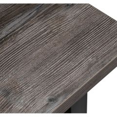 Стол деревянный Эльпатия 110х75х75 дуб рошелье / черный матовый в Добрянке - dobryanka.mebel24.online | фото 5