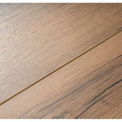 Стол деревянный Колон Лофт 120(160)х75х75 25 мм дуб делано темный / матовый черный в Добрянке - dobryanka.mebel24.online | фото 9