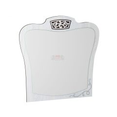 Стол туалетный + Зеркало навесное Ольга-12 (ЛДСП) в Добрянке - dobryanka.mebel24.online | фото 3