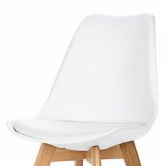 Стул Barneo N-12-2 Sephi PU белый в Добрянке - dobryanka.mebel24.online | фото 2