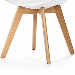 Стул Barneo N-12-2 Sephi PU белый в Добрянке - dobryanka.mebel24.online | фото 3