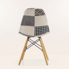 Стул Barneo N-12 Patchwork черно-белый в Добрянке - dobryanka.mebel24.online | фото 3