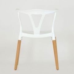 Стул Barneo N-218 Wishbone интерьерный кухонный белый в Добрянке - dobryanka.mebel24.online | фото 2