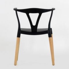 Стул Barneo N-218 Wishbone интерьерный кухонный черный в Добрянке - dobryanka.mebel24.online | фото 2