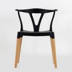 Стул Barneo N-218 Wishbone интерьерный кухонный черный в Добрянке - dobryanka.mebel24.online | фото 3