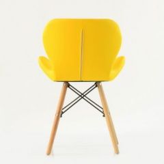 Стул Barneo N-42 Perfecto PU желтый в Добрянке - dobryanka.mebel24.online | фото 3