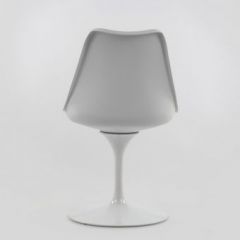 Стул Barneo N-8 Tulip style белый с белой подушкой в Добрянке - dobryanka.mebel24.online | фото 4