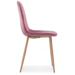 Стул на металлокаркасе Capri pink / wood в Добрянке - dobryanka.mebel24.online | фото 3