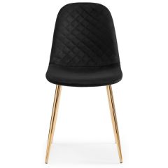 Стул на металлокаркасе Dabl black / gold в Добрянке - dobryanka.mebel24.online | фото 3