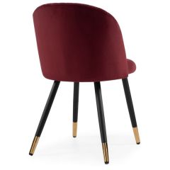 Стул на металлокаркасе Gabi wine red / black в Добрянке - dobryanka.mebel24.online | фото 4