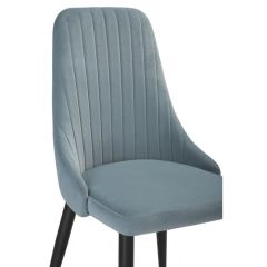 Стул на металлокаркасе Kora light blue / black в Добрянке - dobryanka.mebel24.online | фото 5