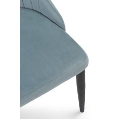 Стул на металлокаркасе Kora light blue / black в Добрянке - dobryanka.mebel24.online | фото 7