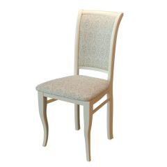 Стул М15 (жаккард №40) массив слоновая кость (2 шт.) в Добрянке - dobryanka.mebel24.online | фото