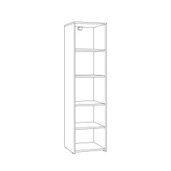 Торонто Шкаф комбинированный 13.13 в Добрянке - dobryanka.mebel24.online | фото 2