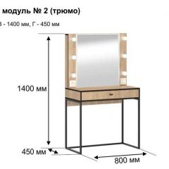 Трюмо "Берген 2" в Добрянке - dobryanka.mebel24.online | фото 5