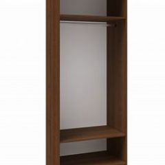 ВЕСТА ВГШ-1 Шкаф платяной МДФ Орех Донской в Добрянке - dobryanka.mebel24.online | фото 2