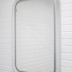 Зеркало Elis 100 white с подсветкой Sansa (SEe1045Z) в Добрянке - dobryanka.mebel24.online | фото 2