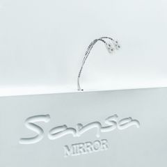 Зеркало Gia 75 white с подсветкой Sansa (SGa1044Z) в Добрянке - dobryanka.mebel24.online | фото 5