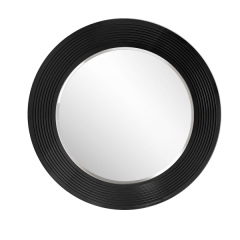 Зеркало круглое черный (РМ/02(S) в Добрянке - dobryanka.mebel24.online | фото