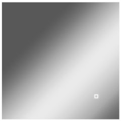 Зеркало Минск 700х700 с подсветкой Домино (GL7039Z) в Добрянке - dobryanka.mebel24.online | фото