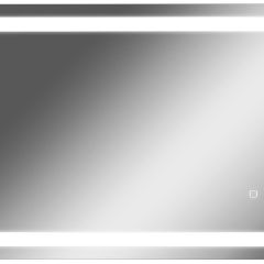 Зеркало Прага 800х550 с подсветкой Домино (GL7021Z) в Добрянке - dobryanka.mebel24.online | фото 1