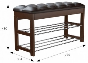 Банкетка-стеллаж для обуви Грейс в Добрянке - dobryanka.mebel24.online | фото