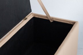 Банкетка-сундук Лонг бежевая в Добрянке - dobryanka.mebel24.online | фото 3