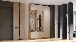 БАВАРИЯ Прихожая (дуб вотан/кашемир) в Добрянке - dobryanka.mebel24.online | фото