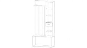 БЕРТА Прихожая (анкор светлый) в Добрянке - dobryanka.mebel24.online | фото 2