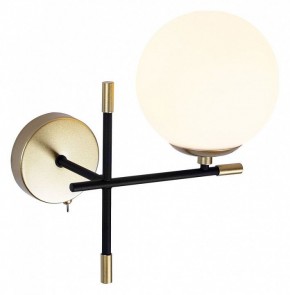 Бра Arte Lamp Arkab A2225AP-1BK в Добрянке - dobryanka.mebel24.online | фото