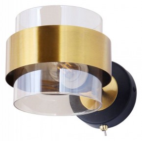 Бра Arte Lamp Carlo A8205AP-1BK в Добрянке - dobryanka.mebel24.online | фото