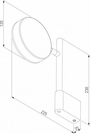 Бра Elektrostandard Tobi a064592 в Добрянке - dobryanka.mebel24.online | фото 4