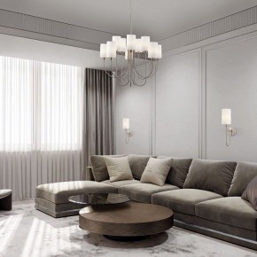 Бра Eurosvet Abbey 60164/1 никель в Добрянке - dobryanka.mebel24.online | фото 2