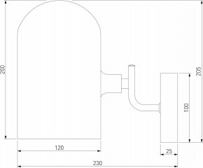 Бра Eurosvet Bambola 60157/1 латунь в Добрянке - dobryanka.mebel24.online | фото 4