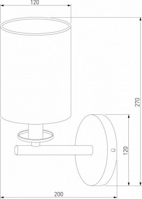 Бра Eurosvet Caprera 60146/1 латунь в Добрянке - dobryanka.mebel24.online | фото 3