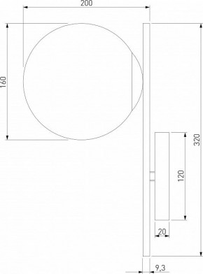 Бра Eurosvet Marbella 60147/1 черный в Добрянке - dobryanka.mebel24.online | фото 2
