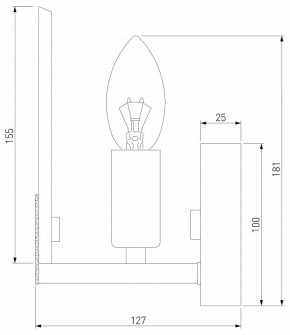 Бра Eurosvet Marble 60158/1 латунь в Добрянке - dobryanka.mebel24.online | фото 3