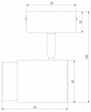 Бра Eurosvet Morgan 20124/1 белый/ черный в Добрянке - dobryanka.mebel24.online | фото 3