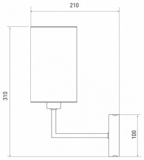 Бра Eurosvet Soffio 60134/1 никель в Добрянке - dobryanka.mebel24.online | фото 2