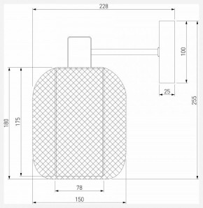 Бра Eurosvet Voile 30192/1 золото в Добрянке - dobryanka.mebel24.online | фото 4
