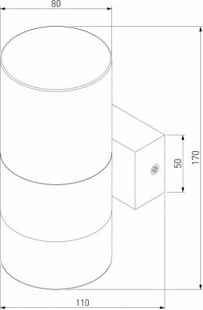 Бра Eurosvet Watford 40021/1 LED латунь/дымчатый в Добрянке - dobryanka.mebel24.online | фото 3