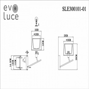 Бра EVOLUCE Denice SLE300101-01 в Добрянке - dobryanka.mebel24.online | фото 7
