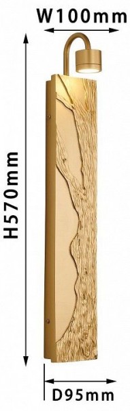 Бра Favourite Exemplum 4127-1W в Добрянке - dobryanka.mebel24.online | фото 3