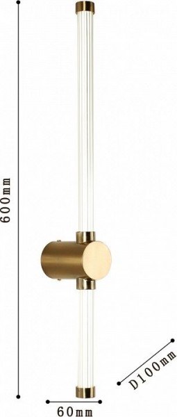 Бра Favourite Lignum 3057-1W в Добрянке - dobryanka.mebel24.online | фото 3