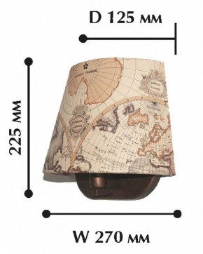 Бра Favourite Mappa 1122-1W в Добрянке - dobryanka.mebel24.online | фото 2